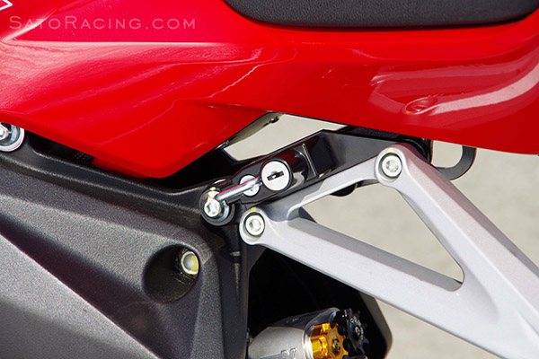 SATO RACING Helmet Lock for MV Agusta F3 ('12-)